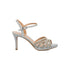 Sandali con tacco a spillo da donna argento con glitter e con strass Lora Ferres, Donna, SKU w042001153, Immagine 0